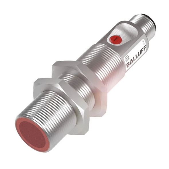 BOS01NJ Balluff 18M Series Through-Beam Sensor, Cylindrical Throughbeam Photoelectric Sensor w/ M18 Thread and Different Types of Light, Photoelectric