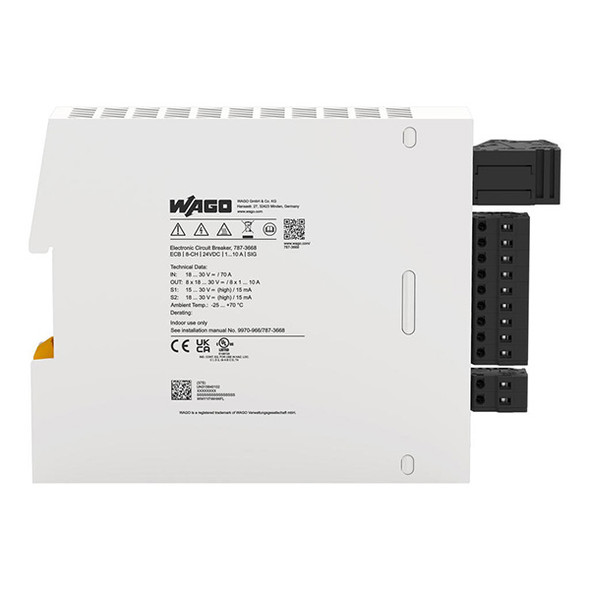 787-3668 WAGO Electronic circuit breaker