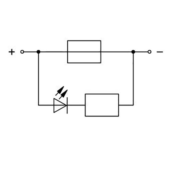 2006-1681/1000-435 WAGO 2-conductor fuse terminal block for automotive blade-style fuses