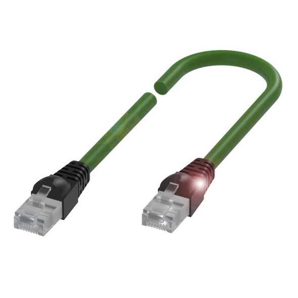 BCC0HZF Balluff Double-Ended Cordset, Ethernet/Profinet Cable, CAT 7 by IEC 60332-1