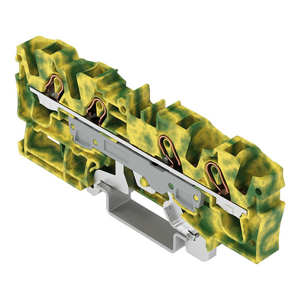 2006-1407 WAGO 4-conductor ground terminal block