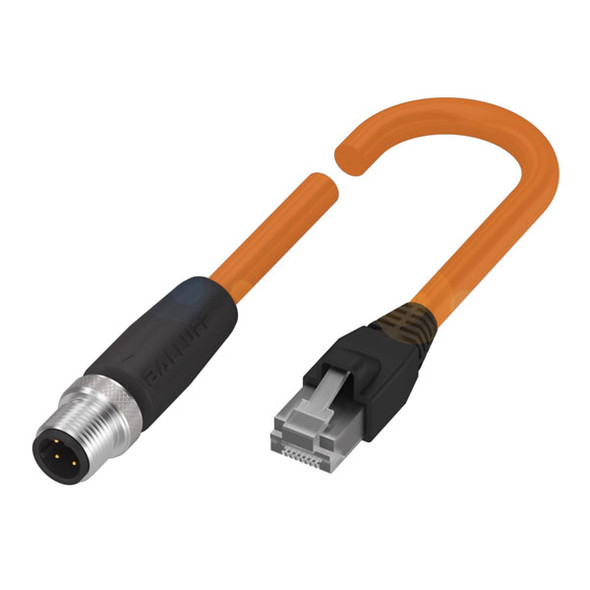 BCC0K4J Balluff Double-Ended Cordset, Ethernet/Profinet Cable, CAT 5E