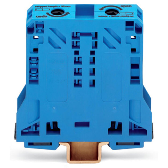 285-154 WAGO POWER CAGE CLAMP feedthrough terminal block