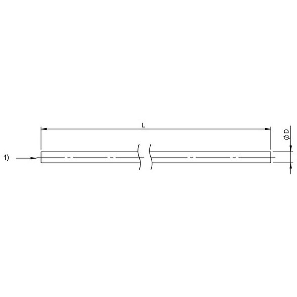 BCC0AUJ Balluff Bulk Cable Dimensions
