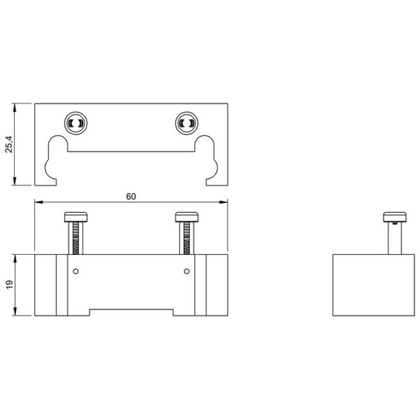 BAM02ME Balluff Rangefinder / Tool Dimensions