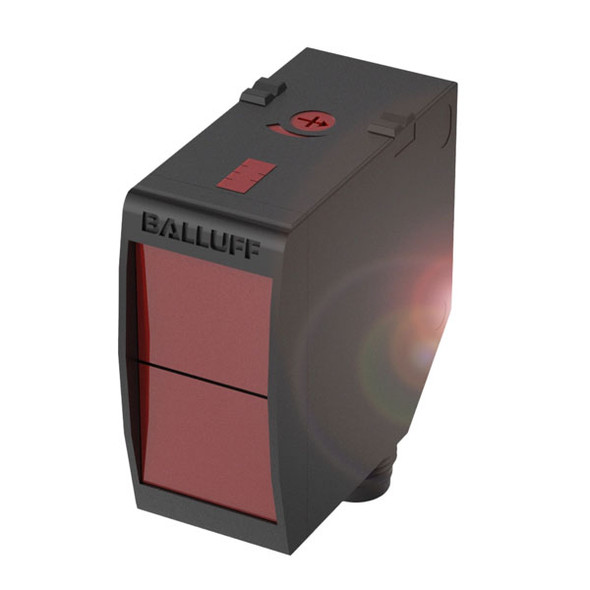 BOS01FR Balluff 23K Series Diffuse Sensor, Cubic Diffuse Sensor, Triangulation, w/ Different Light Types for Washdown, Photoelectric