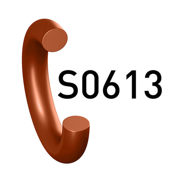 2-038 S0613-60 Parker O-Ring Div. O-Ring, Silicone Rubber