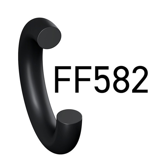 3-910 FF582-90 Parker O-Ring Div. O-Ring, Perfluoroelastomer (Ultra) (FFKM)