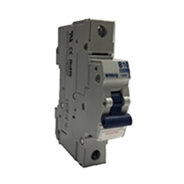 CSMB1C32UL Shamrock Controls Single Pole Miniature Circuit Breaker, Type C, 32A Rated Current, IP20, UL 1077