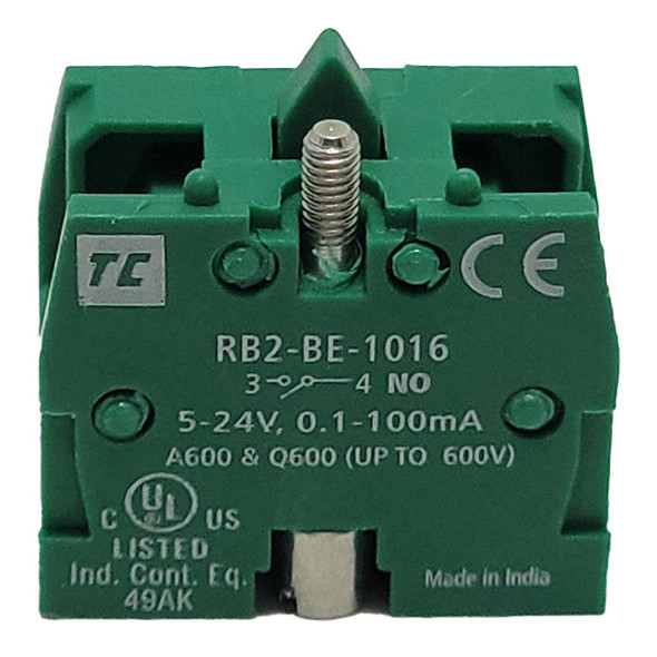 RB2-BE1016 Shamrock Controls Contact Block Switch
