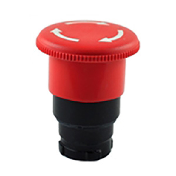 RB2-BS547 Shamrock Controls 40mm Turn To Release Push Button, Non-Illuminated, Red Color