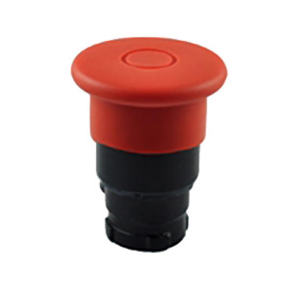 RB2-BT47 Shamrock Controls 40mm Diameter Mushroom Head, Push/Pull Type, Non-Illuminated, Red Color