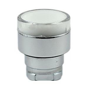 RB2-BW31 Shamrock Controls Flush Push Button, Spring Return, for Incandescent & LED Bulbs, White Color