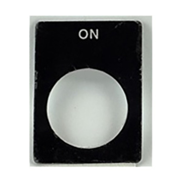 RB2-BY2311 Shamrock Controls Legend, On, Metal