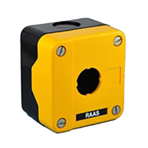 RC-1PYELLOW Shamrock Controls 1-Station Plastic Control Enclosure-Yellow