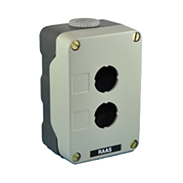 RC-2M Shamrock Controls 2-Station Metal Control Enclosure