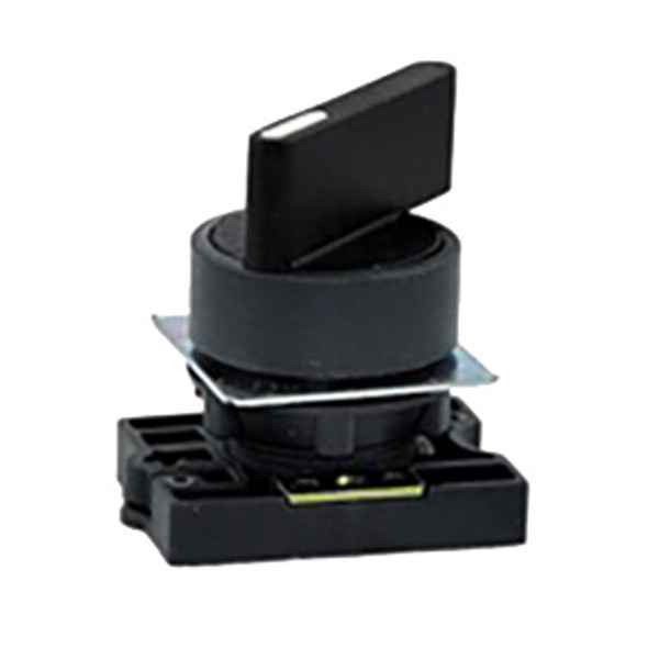 RCP2-BJ2 Shamrock Controls Plastic Selector Switch Actuator with Carrier, Stay-Put Type, Long Handle, 2-position