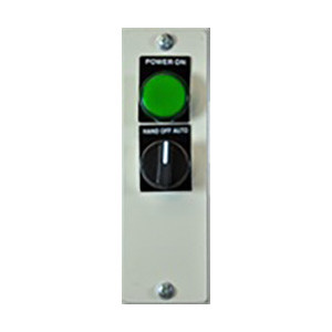 TA9CP5152 Shamrock Controls Hand-Off-Auto Selector Switch with Red or Green Transformer Pilot Light 120V