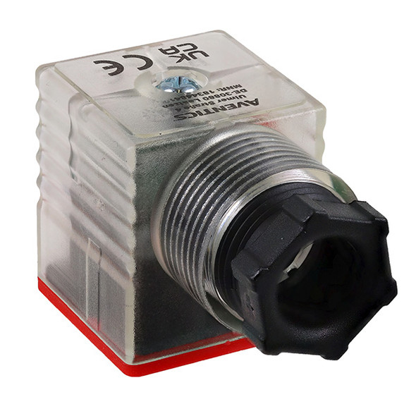 1834484102 Aventics Series CON-VP Valve Plug Connector with Red LED