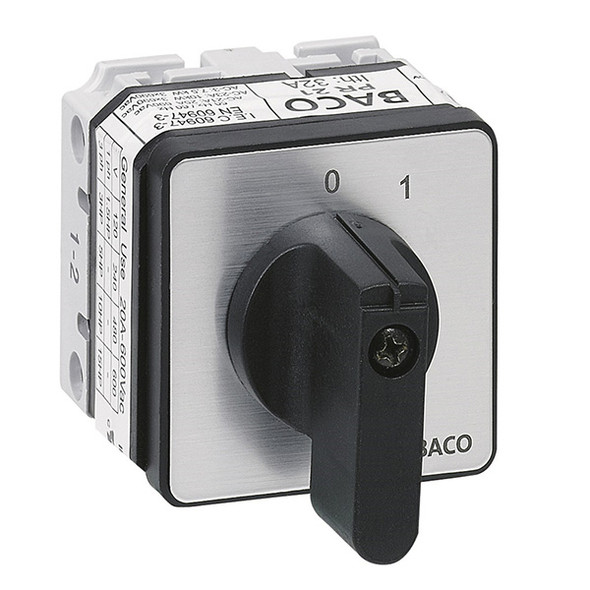 227604 Baco Controls PR-One 20 A On/Off Panel Mount Cam Switch