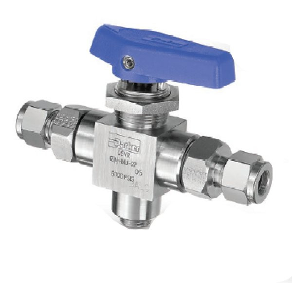 6Z-B6LJ2-SSP Parker | 2 Way B-Ball Valve | Valin