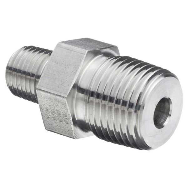 卍 8-4 MHN-SS Parker | Pipe Fittings Hex Nipple | Valin