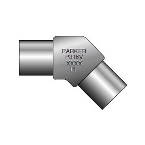 Parker MiniButtweld 8-8 MVM-SSV .049-PE