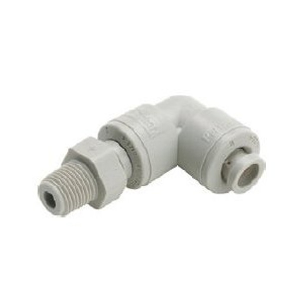 Parker TrueSeal Thermoplastic Push-In Fittings MES - Male Elbow Swivel Parker TrueSeal Thermoplastic Push-In Fittings MES - Male Elbow Swivel