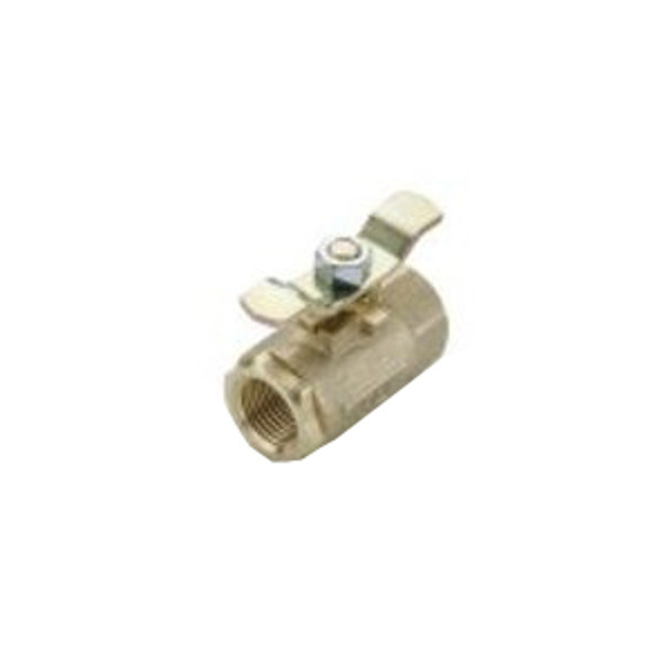 Parker Brass Ball Valves Series 500, V500P-X-04 Tee Handle, Female Pipe Ends