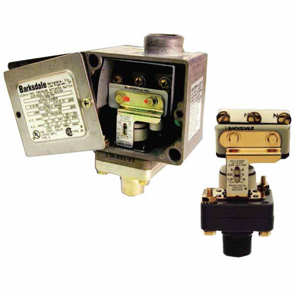 Barksdale E1H E1S Pressure Switch E1H-H15-F2