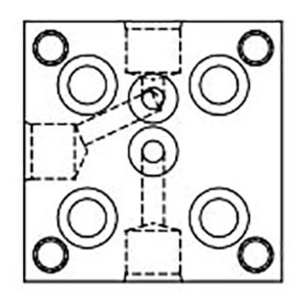 Parker Modular System Fitting IF-SE-A1B23-SS