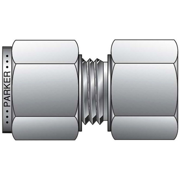 Parker M12FSC1/4N-316 Compression Fitting