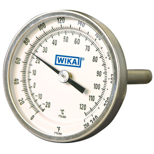 WIKA 20025A007G2 Bi-Metal Thermometer