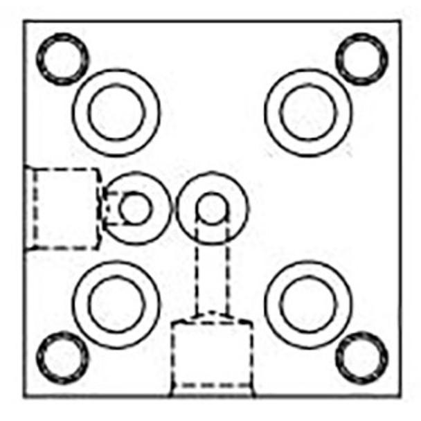 Parker Modular System Fitting IF-E-A1B2-SS