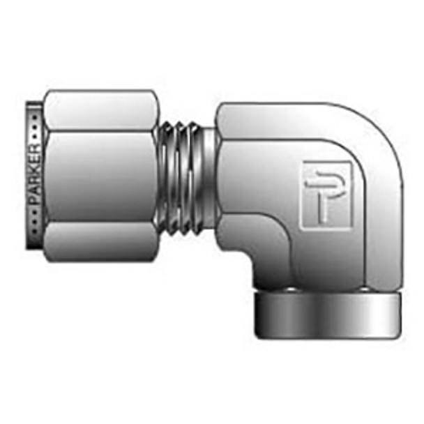 Parker 6-12 DBZ-SS Elbow Fitting