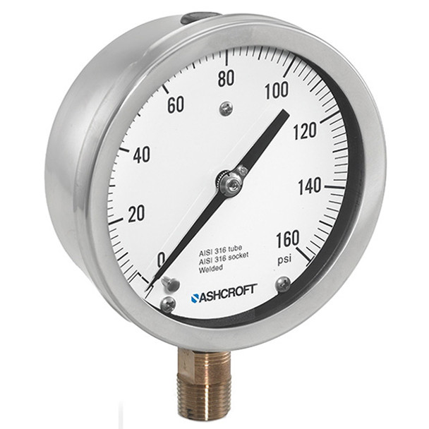 Ashcroft 1009 Industrial Pressure Gauge