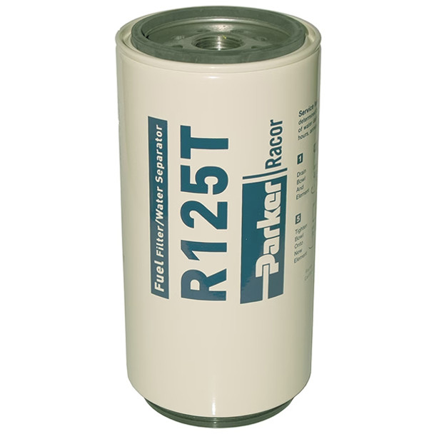 R125T Parker Racor Diesel Spin-on Fuel Filter Water Separator