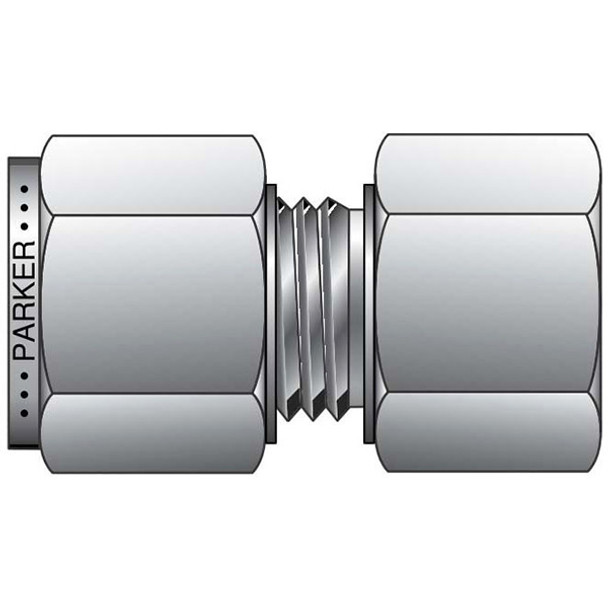 Parker GBZ 6-3/8-SS Compression Fitting