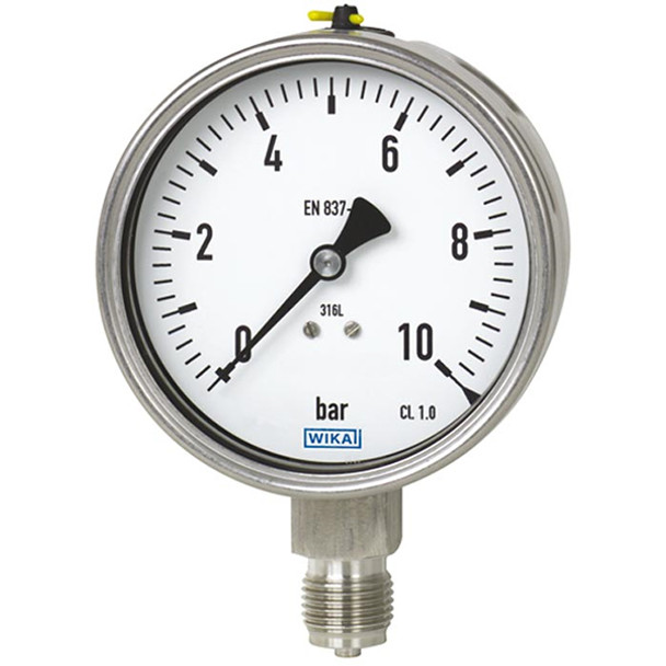 WIKA 52810103 Mechanical Pressure Gauge