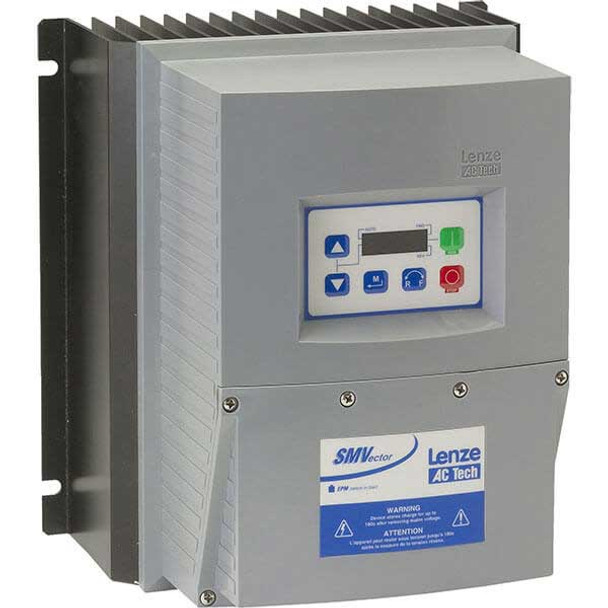 AC Tech Lenze ESV752N02TXF 208/240 VAC Nema 4X (IP65) Indoor/Outdoor 10 HP VFD