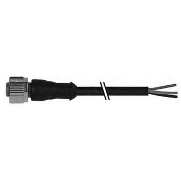 S12-4FUG-020 Contrinex M12 Cable 4-Pole Straight PUR 2M