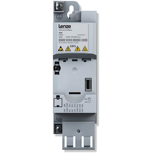 Lenze I55AE125D1000100MS 0.33 HP i550 Drives 200/240 VAC 1/3-Phase input with EtherNet/IP Lenze I55AE125D1000100MS 0.33 HP i550 Drives 200/240 VAC 1/3-Phase input with EtherNet/IP