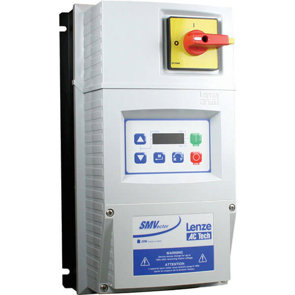 AC Tech Lenze ESV222N02YMC 208/240 VAC Nema 4X (IP65) Indoor 3 HP VFD