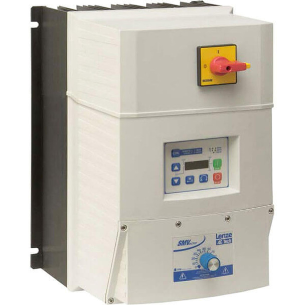 AC Tech Lenze ESV402N04TLC 400/480 VAC Nema 4X (IP65) Indoor 5 HP VFD