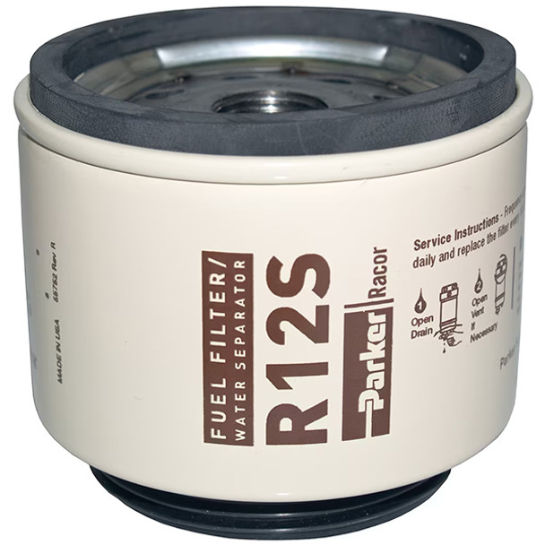 R12S Parker Racor Diesel Spin-on Fuel Filter Water Separator
