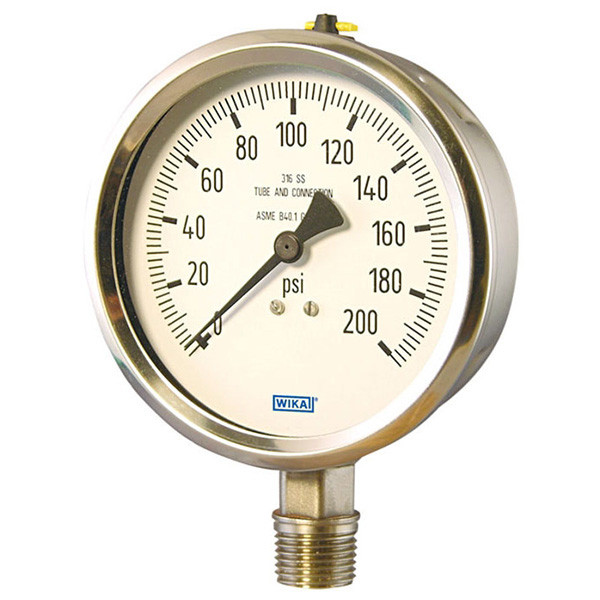 WIKA 4285370 0001 Mechanical Pressure Gauge