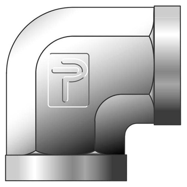 Parker 6-6 FE-SS-10K High Pressure Elbow Fitting