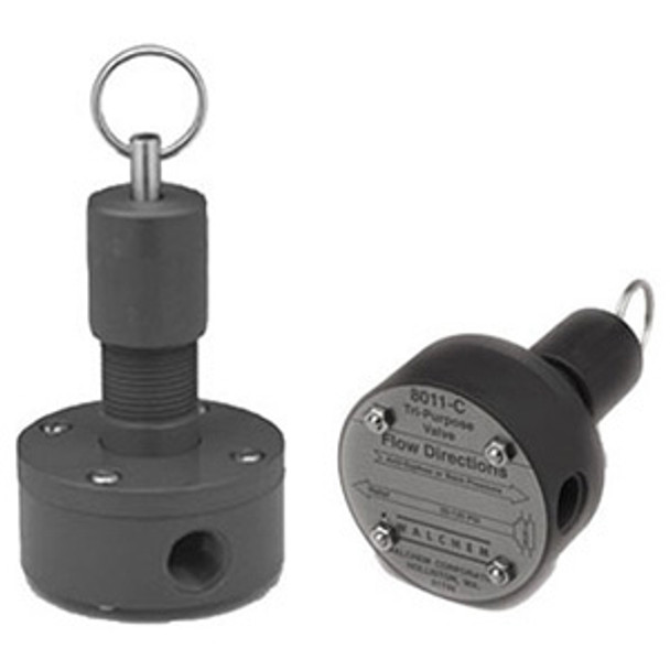 Walchem 8011-CP Metering Pump Tri-Purpose Valve Walchem 8011-CP Metering Pump Tri-Purpose Valve
