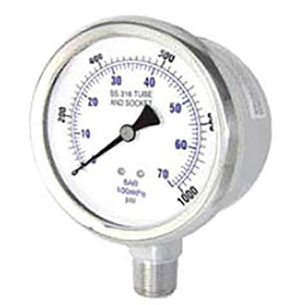 rotork fairchild high pressure gauge
