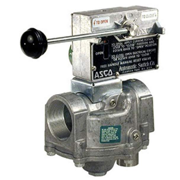 ASCO Manual Reset Shut-Off Solenoid Valve